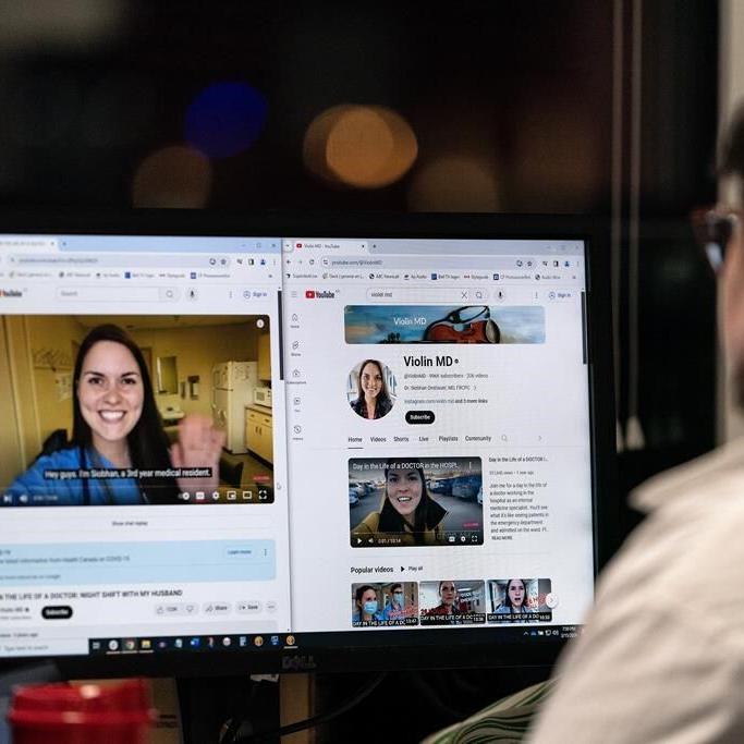 Some doctors sneak education into their online content to drown out misinformation